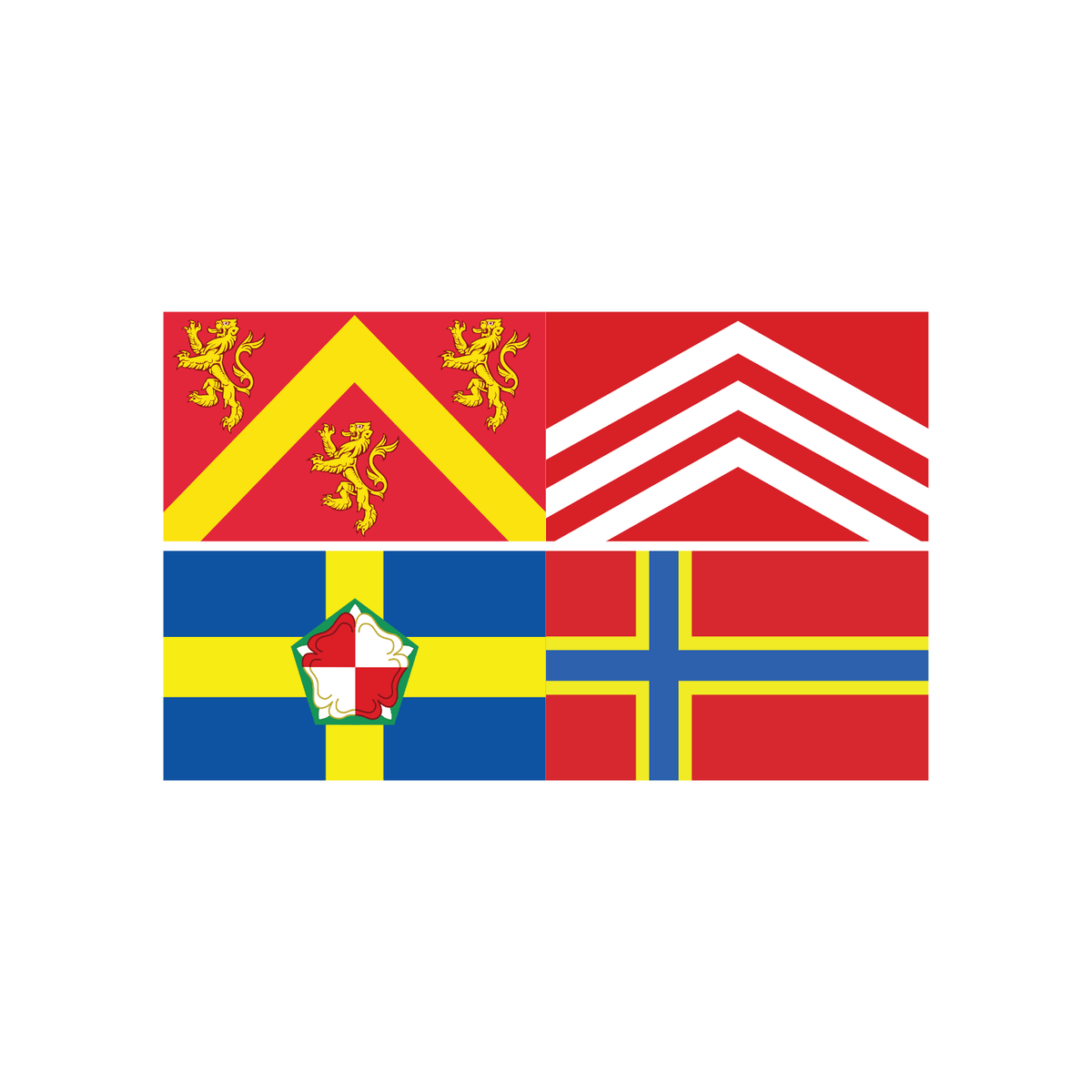 Welsh County Flags